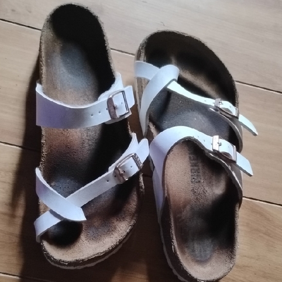 Birkenstock Shoes - Birkenstock White Sandals